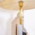 Tall Skyscaper Table Lamp in Travertine, Chrome and Brass by Sciolari, 1970s For Sale - Image 9 of 15