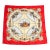 Hermes Carre Africa Tribe Vintage 90cm Red Silk Scarf For Sale
