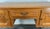 Vintage French Louis Carved Desk Oak with Storage For Sale - Image 4 of 11