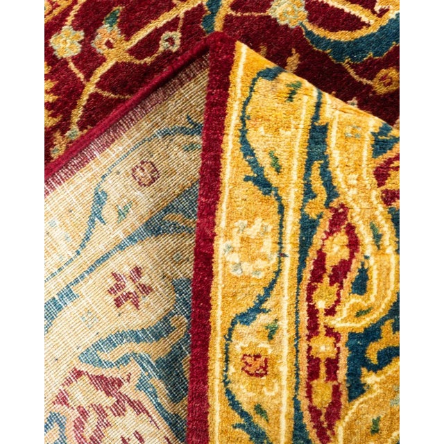 Mogul, One-of-a-Kind Hand-Knotted Area Rug - Red, 6' 1" x 8' 5" For Sale In New York - Image 6 of 8