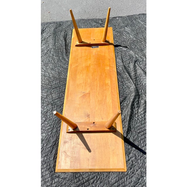 Paul McCobb Mid-Century Modern Planner Group Maple Coffee Table - Restored For Sale - Image 9 of 12