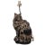 1940s Painted Pottery/Terracotta Cat Lamp For Sale - Image 13 of 13