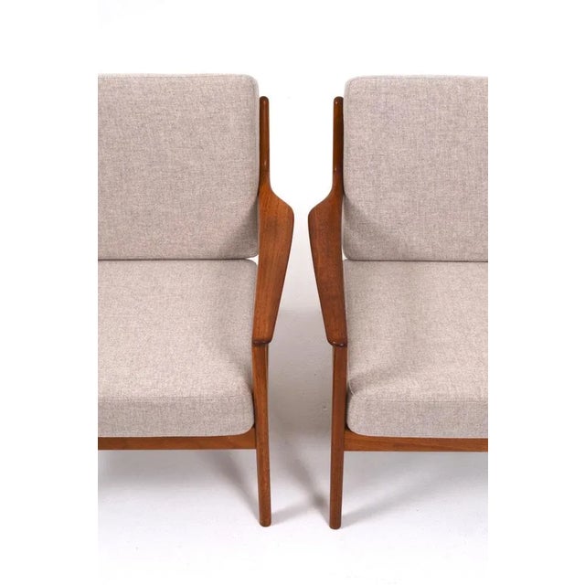 Beige USA-75 Armchair by Folke Ohlsson for Dux, 1950s For Sale - Image 8 of 9