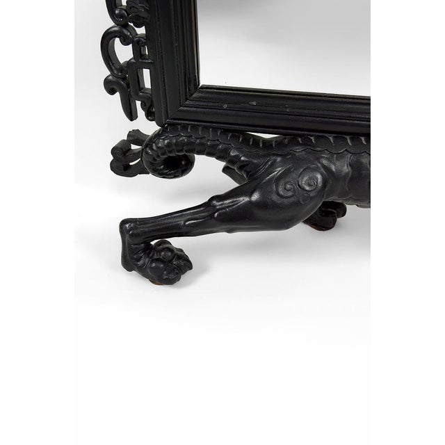 Japanese Style Viardot Mirror with Dragon, 1880s For Sale - Image 14 of 16