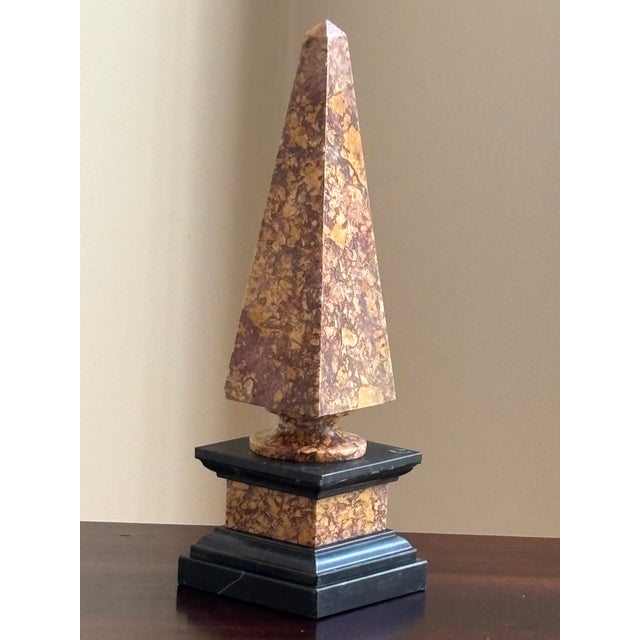 Neoclassical Style Marble Obelisk For Sale - Image 15 of 18
