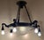 1930s Art Deco Frosted Milk Glass Chandelier, Germany, 1930s For Sale - Image 5 of 15