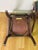 Mid 20th Century Four Vintage Duncan Phyfe-Style Lyre-Back, Hand-Embroidered Needlepoint Drop-in Seat Chairs For Sale - Image 5 of 5