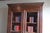 Wood Display Cabinet in Oak For Sale - Image 7 of 9