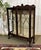 English Mahogany Display Cabinet, 1930s For Sale - Image 11 of 17