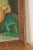 1980s Signed Oil on Canvas of 'Old Albert' With Coors Beer Sign (D. 1983) | in Handmade Oak Frame For Sale - Image 4 of 11
