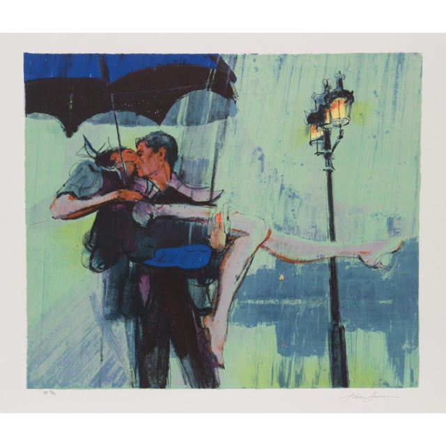 Jim Jonson, the Catch, Lithograph For Sale