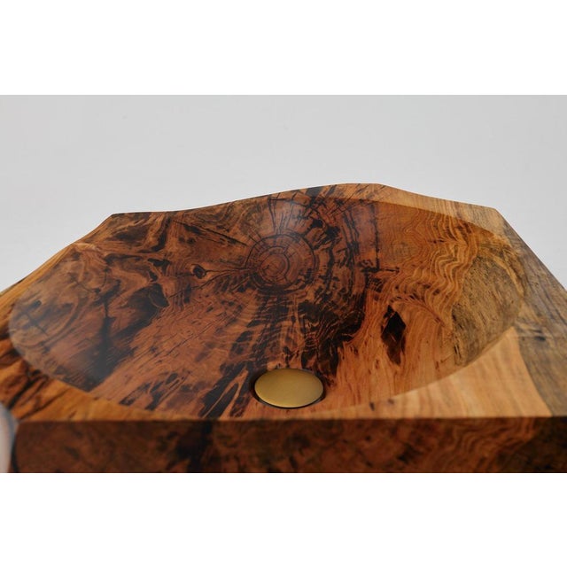 Live Edge Wood Bathroom Sink by Logniture For Sale - Image 11 of 18
