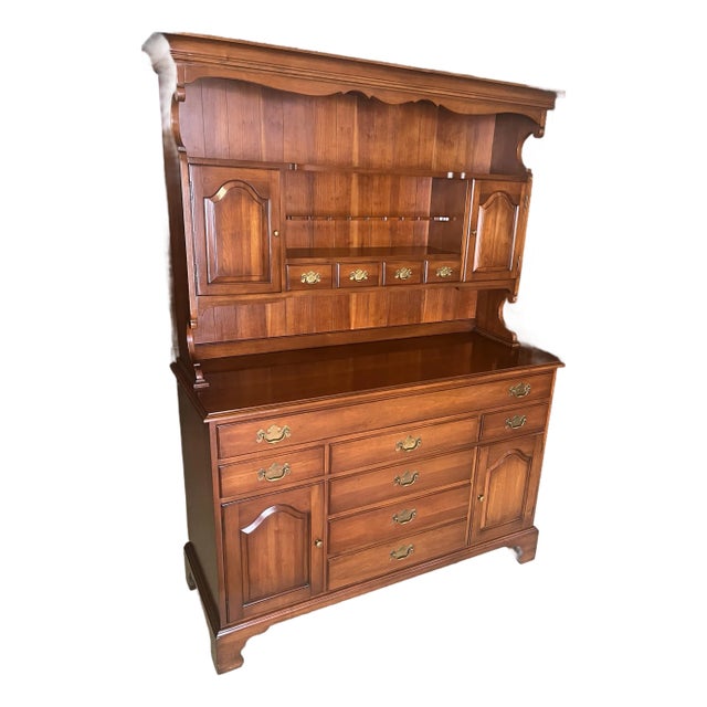 Henkel Harris Cherry Hutch For Sale