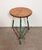 Mid-Century Modern Industrial Green Workshop Stool, 1960s For Sale - Image 3 of 17