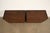 Henredon Mid-Century Modern Hollywood Regency Campaign Oak and Brass Buffet Servers or Bar Cabinets, Pair For Sale - Image 13 of 16