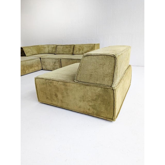 Textile Modular Trio Sofa by Franz Hero & Karl Odermatt for Cor, 1970s, Set of 9 For Sale - Image 7 of 15