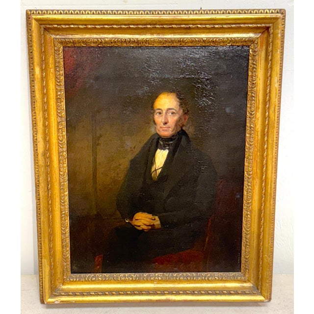 American School Portrait, Distinguished Gentleman (“Mr. Wilson”), c. 1835–1845 For Sale - Image 15 of 18