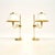 1970s Vintage Swedish Brass and Tole Table Lamps from Boréns, 1970s, Set of 2 For Sale - Image 5 of 12