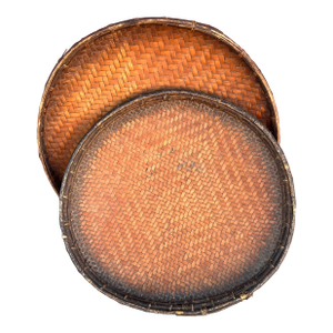 Vintage Pair of Winnowing Rice Sifting Baskets