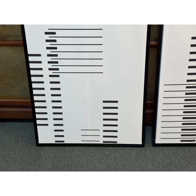 Calligaris Prints in the Style of Josef Alber, Pair For Sale - Image 9 of 12