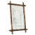 Large Early 20th Century French Faux Bamboo Mirror in Wood and Weathered Mirror, 1930s For Sale - Image 12 of 12