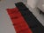 1970s Vintage Handmade Wool Cotton Red Green Runner Rug For Sale - Image 4 of 11
