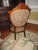 Late 19th Century Antique Victorian Ornate Walnut Rose Tapestry Ladies / Slipper Chair For Sale - Image 5 of 6