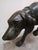 Rochard, Weimaraner Dog, 1950s, Bronze and Marble For Sale - Image 9 of 15
