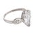 Mid Century Gia 1.15 Carat Marquise Cut Diamond Platinum Engagement Ring, Size 4 For Sale - Image 4 of 6
