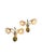 Brass and Lotus Flower Wall Lights by Sa Boulanger, 1960s, Set of 2 For Sale - Image 4 of 15