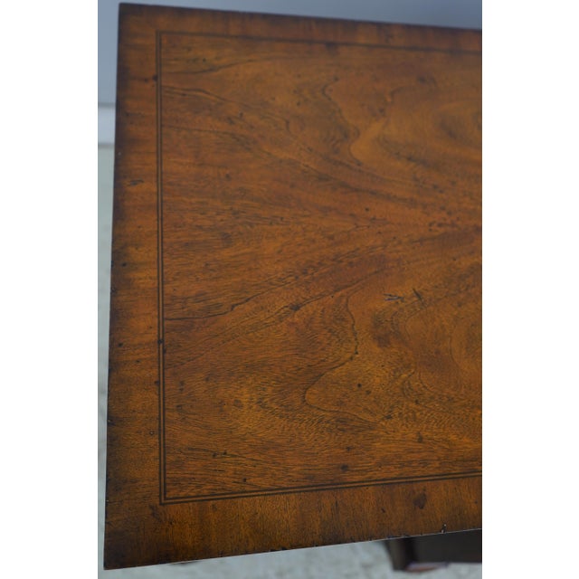 Maitland Smith Neoclassical Mahogany Credenza For Sale - Image 12 of 17