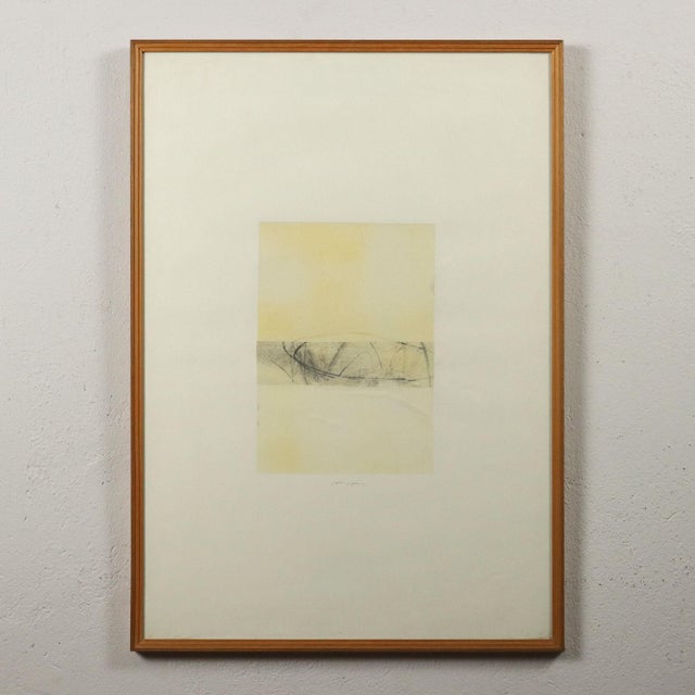 After Luca Caccioni, Composition, Mixed Media on Paper For Sale - Image 3 of 13