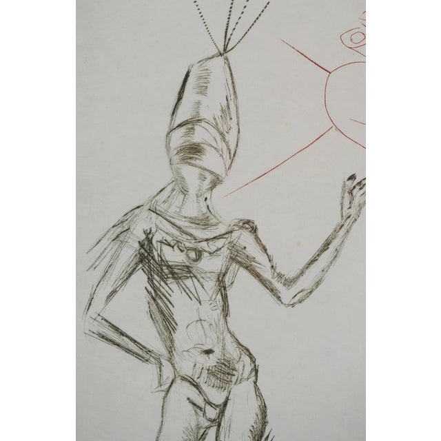 Salvador Dali, Nude, The Condemned Lovers, 1970, Engraving For Sale - Image 5 of 8