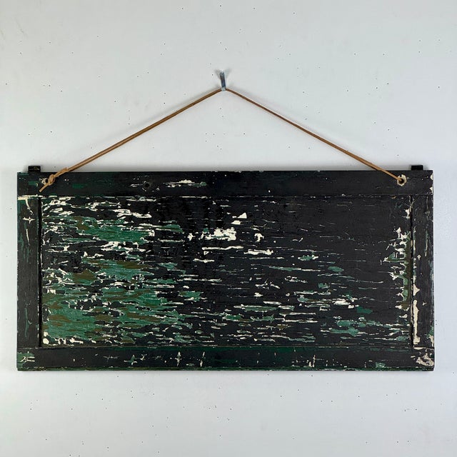 Early 20th Century Iconic Rare & Unique Large "Circus" Folk Art Painted Wooden Vintage Sign For Sale - Image 5 of 8