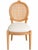 French Country Dining Chairs, Vintage Farmhouse Dining Room Chairs Dining Chairs Set of 8, Rattan Round Back, Linen...