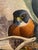 Realism Late 20th Century Falcons Original Oil Painting Richard Sloan Style Maya Temple Birds Rainforest For Sale - Image 3 of 13