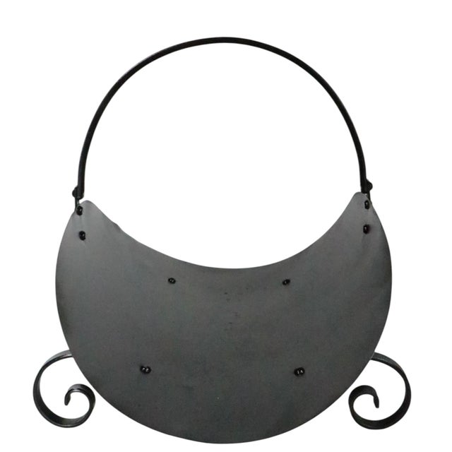 Mid 20th Century Mid 20th Century Metal Firewood Log Holder For Sale - Image 5 of 10