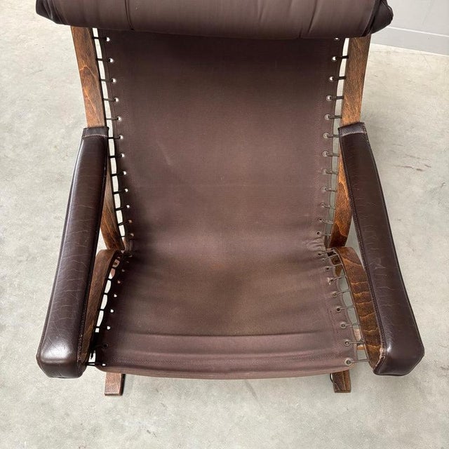 Set of Siësta Lounge Chair and Ottoman by Ingmar Relling, 1960s For Sale - Image 15 of 16