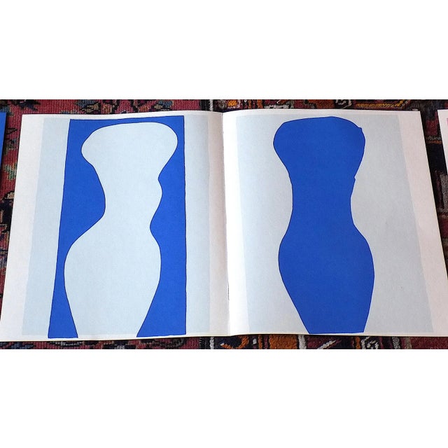 Mid-Century Modern Elephant Folio Size Vintage 1983 Henri Matisse Lithographs From His "Jazz" Portfolio - Set of 9 For Sale - Image 3 of 12