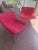 Orange 1990s Postmodern Italian Capellini Spring Lounge Chair For Sale - Image 8 of 9