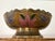 Art Nouveau 1970s Brass and Enamel Decorative Duck Bowl With Scallop Edge For Sale - Image 3 of 7
