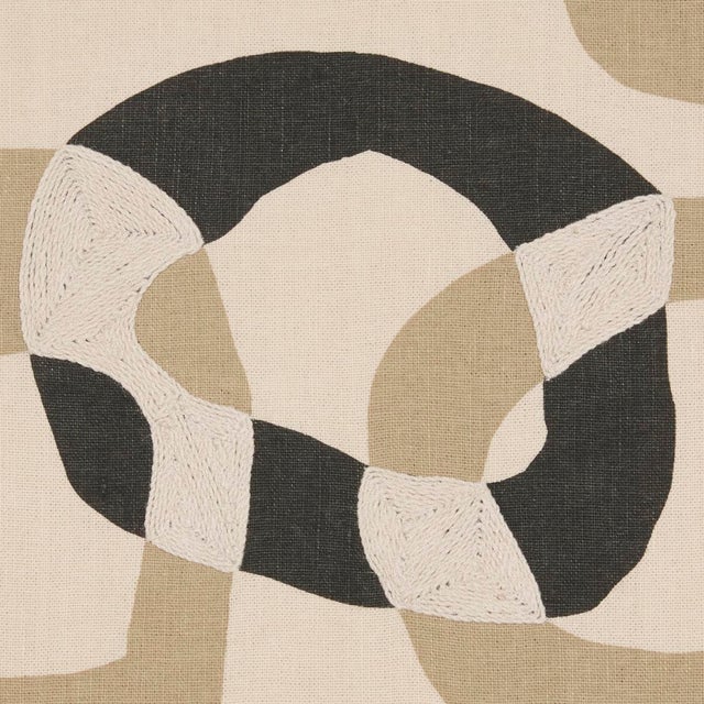 Contemporary SAMPLE - Schumacher Conrad Fabric In Dune For Sale - Image 3 of 6
