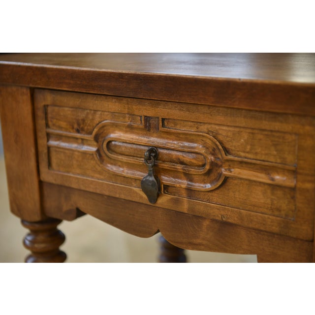 Brutalist Bedside Table by Charles Dudouyt, 1950s For Sale - Image 10 of 12