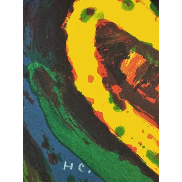 Bengt Lindstrom, Composition, 1985, Lithograph For Sale - Image 7 of 8