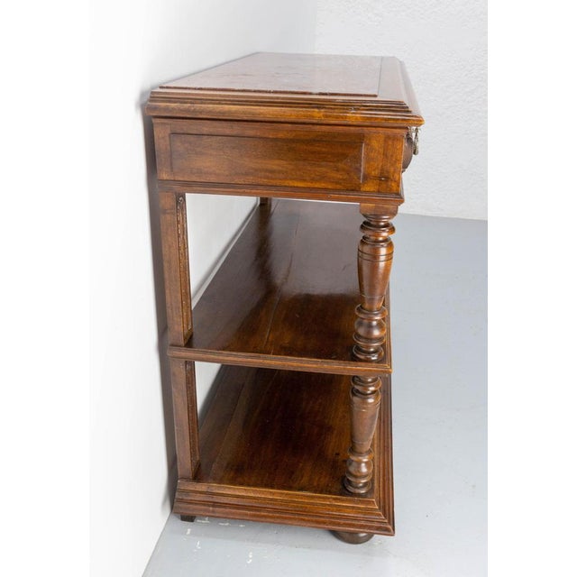 Late 19th Century French Baluster Console with Marble Top For Sale - Image 5 of 18