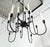 Black C. 1960s Mid-Century Lightolier Sixteen Bulb Chandelier For Sale - Image 8 of 8
