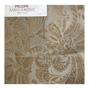 25 Yards Modern Nancy Corzine Andrea Matelassé Fabric in Smoke Taupe