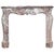 19th Century French Pink Marble Mantelpiece For Sale