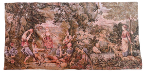 Vintage Aubusson Jaquar Tapestry, 1970s
