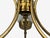 Swedish Modern, Pendant Light, Brass, Glass, Sweden, 1950s For Sale - Image 11 of 15